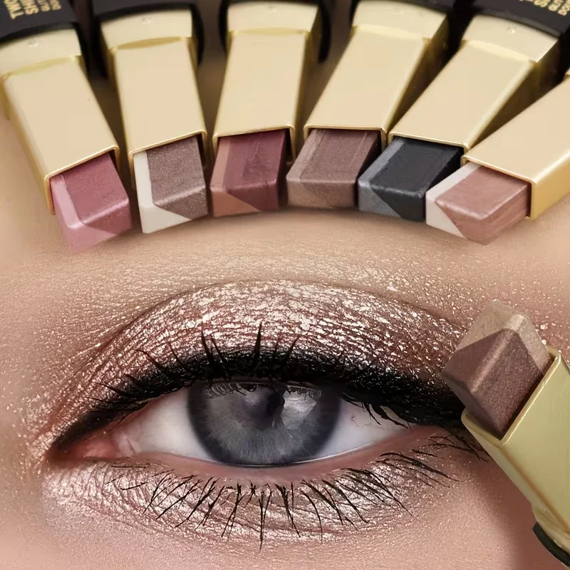 อายแชโดว์แบบแท่งสองสี - กันน้ำ - Gold 6138 บทวิจารณ์และราคา