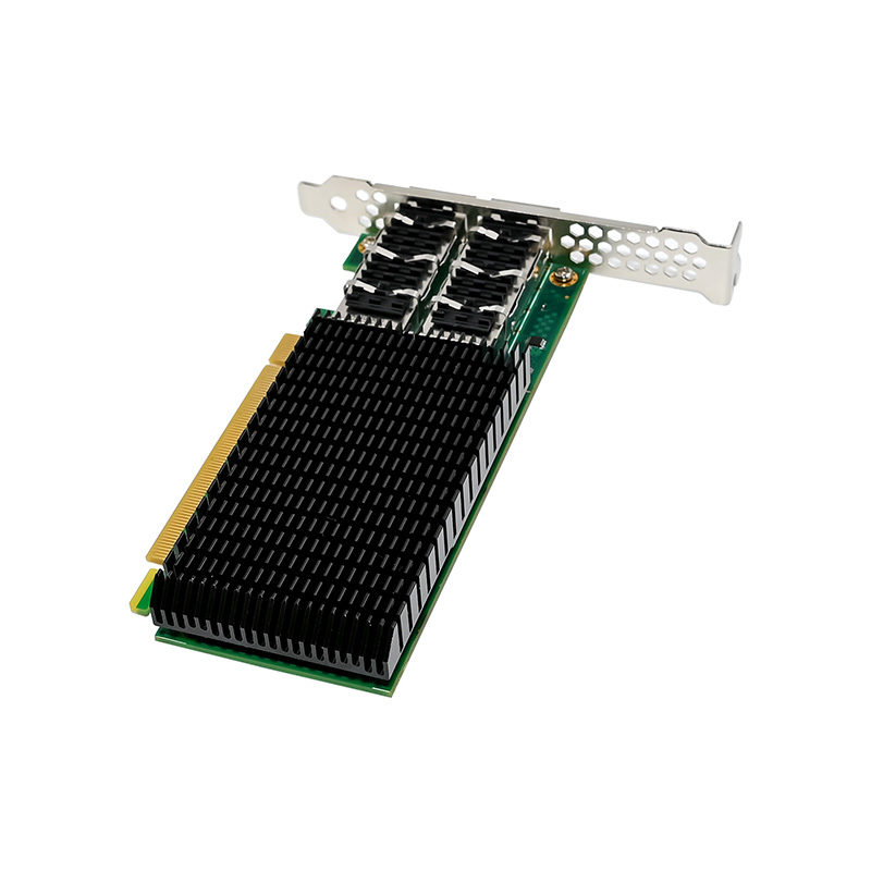 การ์ดควบคุม PCIe4.0 X16 ชิป Me - 100Gbe Qsfp28 Network Card บทวิจารณ์และราคา